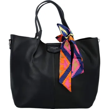 Kabelka Praktická dámská koženková kabelka Claude černá