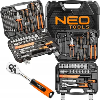 Sada nářadí Univerzální sada nářadí v kufříku, 56 dílů, gola sada NEO TOOLS