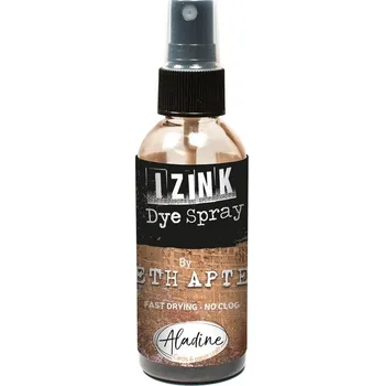 Akvarelový inkoust Aladine Izink Dye Spray, 80ml - bronze shimmer, bronzový