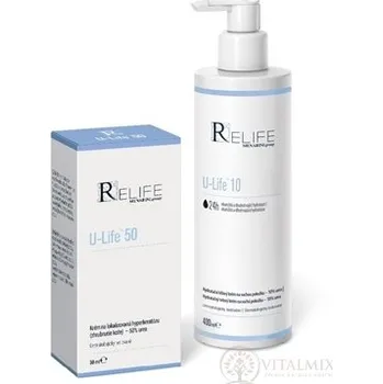 Pleťový krém U-Life Hydratační balíček U-Life 10 krém 400 ml + U-Life 50 krém 30 ml ( 40%),
