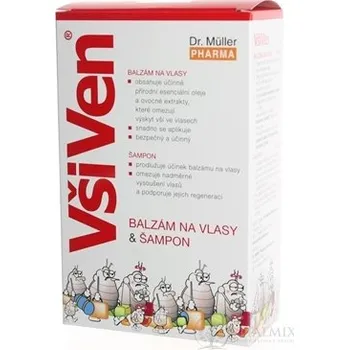 Dětský šampon Dr. Müller VšiVen balzám 150 ml + šampon 150 ml dárková sada