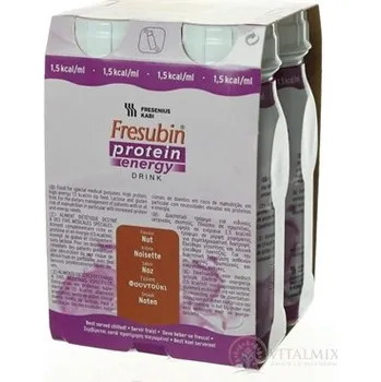 Speciální výživa Fresubin Protein energy DRINK EasyBottle, příchuť oříšek, 4x200 ml (800 ml)