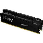 Kingston FURY Beast/DDR5/16GB/5600MHz/CL40/2x8GB/Black