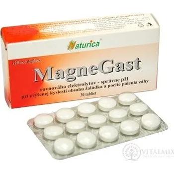 Doplněk stravy Naturica MAGNEGAST tbl (cucavé tablety) 30 ks