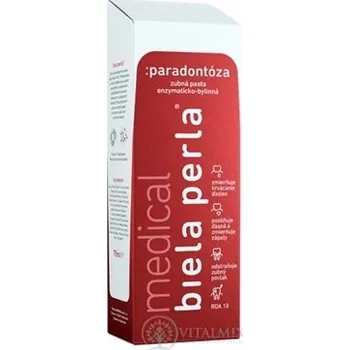 zubní pasta Bílá perla Paradontóza zubní pasta 75 ml