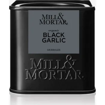 Koření Mill & Mortar Bio černý česnek granulovaný, 40 g
