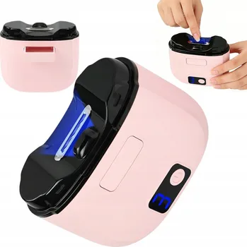 ELEKTRICKÝ ZASTŘIHOVAČ / TRIMER NA NEHTY MINI S LED OSVĚTLENÍM PRO MANIKÚRU