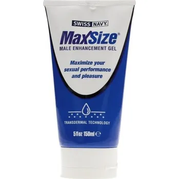 Intimní hygienický prostředek Swiss Navy MAX Size - stimulační krém pro muže (150 ml)