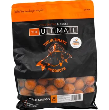 Boilies Boilies Ultimate Products Peach Mango 30 mm 1 kg