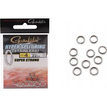 Gamakatsu spojovací kroužek Split ring velikost 4, 10 Ks