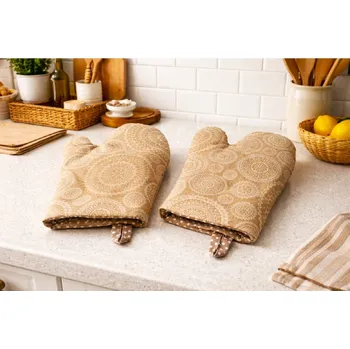 Chňapka Kuchyňský set chňapek_mandaly