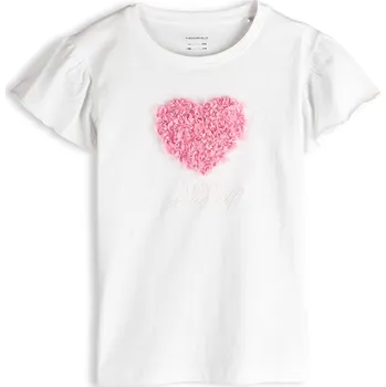 Dívčí tričko GATE Bavlněné triko s aplikací 11Y 426-0124/10