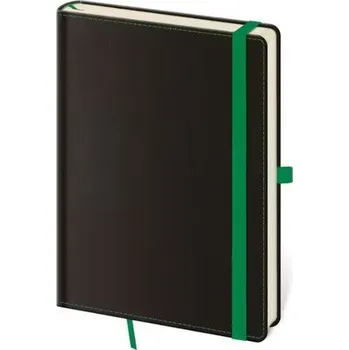 Zápisník Zápisník Black Green linkovaný L
