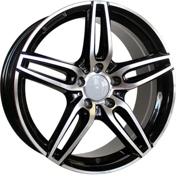 Alu kolo Alu kola Racing Line XE225, 19x8.5 5x112 ET43, černá + leštění
