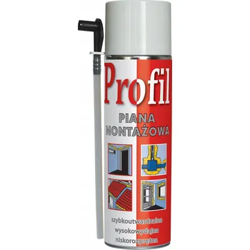 Montážní pěna Montážní pěna PROFIL 500 ml. NÍZKOTLAKÁ