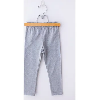 Dívčí legíny Lily Grey dlouhé legíny světle šedé, vel. 146