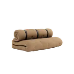 KARUP DESIGN Rozkládací pohovka BUCKLE UP mocca 140 cm 801755755140