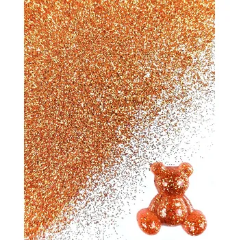 Třpytky glitrové do pryskyřice 10 g – měděné