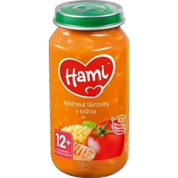 NUTRICIA Hami příkrm Milánské těstoviny s krůtou (od ukonč. 12. měsíce) 250 g