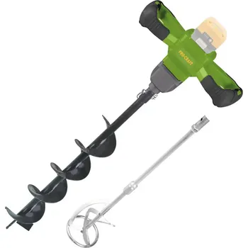 Pneumatické kladivo Procraft Aku zemní(půdní) vrták s přídavným nástavcem na míchání (mixér) PMA20