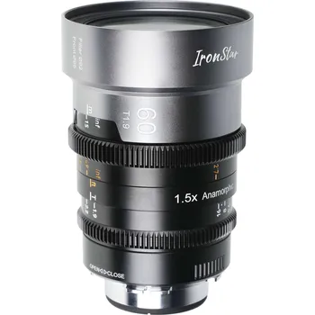 Objektiv SIRUI IronStar 60mm T1.9 1.5x Anamorphic Full Frame Cine Lenses Blue Flare PL/EF Mounts