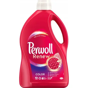 Prací prostředek Perwoll Renew Color XL 3L 50 praní – tekutý prací prostředek na barevné prádlo