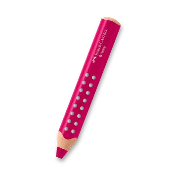 Kresba Pastelka Faber-Castell Grippy - tmavě růžová
