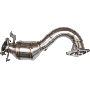 Zadní díl výfuku TurboWorks Downpipe VW Golf MK5, Scirocco R 1.4T 2007-2012