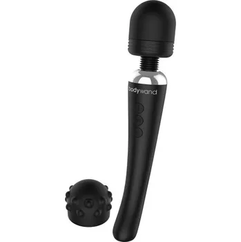 Vibrátor Bodywand Curve Rechargeable Wand Massager Black