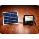 LED Solární reflektor se 16W solárním panelem, 1050lm, IP65, 10000mAh Neutrální bílá