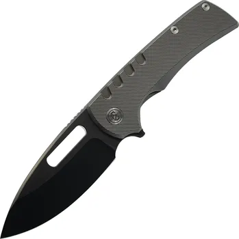 kapesní nůž Miguron Knives Arma-8mm M390 blade,Dark Grey Ti handle,XL size