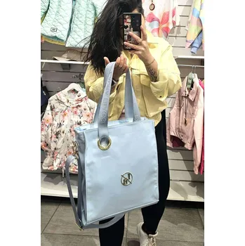 Kabelka Kabelka Laura Biaggi modrá A4