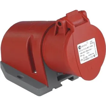 Elektrická zásuvka TP Electric 3007-307-1600 Nástěnná zásuvka, Quick Connect 5x32A / IP44 (TP Electric 3007-307-1600)