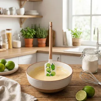 Obracečka Kuchyňská silikonová lopatka ALTOM DESIGN LIMONKI 23 cm