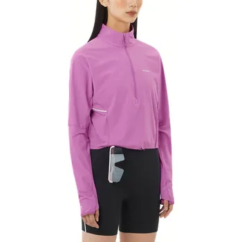 Dámská mikina Salomon Sense Aero Hybrid CP Plvr W LC2750800 - iris orchid S