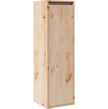 Komoda Nástěnná skříňka z masivního borovicového dřeva 30x30x100 cm