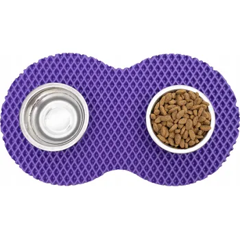 Miska pro psa Podložka pod misku Max-Dywanik fialová 0 l