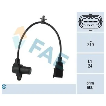 Kliková hřídel Generátor impulsů, klikový hřídel FAE 79354