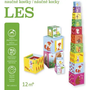 První čtění Les - Naučné kostky