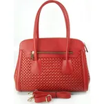 VERA PELLE Kožená kufříková kabelka Alessia NM33RX červená