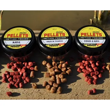 Návnadová surovina PROFESS MINI PELLET VANILKA -KUKUŘICE-KONOPÍ 8mm