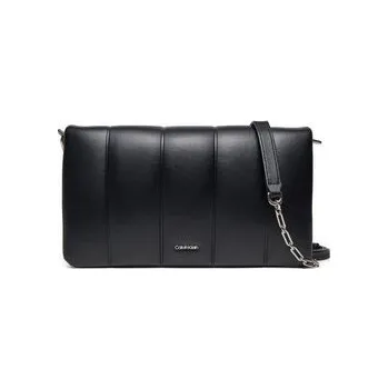 Kabelka Kabelka Calvin Klein Line Quilt Shoulder Bag K60K612787 Černá OS