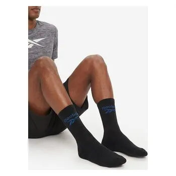 Pánské oblečení Dlouhé ponožky Reebok R0258-SS24 (3-pack) Černá 34_36
