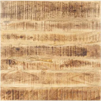 Konferenční stolek vidaXL Stolní deska masivní mangovníkové dřevo 25–27 mm 60 x 60 cm [286020]