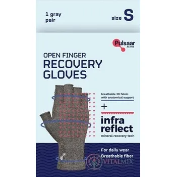 Pracovní rukavice Pulsaar Active Rukavice na zotavení (Open Finger Recovery Gloves) velikost S, 1 pár