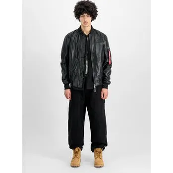 Pánský bomber Alpha Industries Bunda bomber AI.106108-03-M Černá Slim Fit 3XL