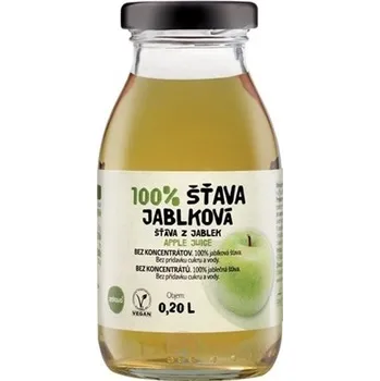 zdravě 100% ŠŤÁVA JABLKOVÁ 200 ml
