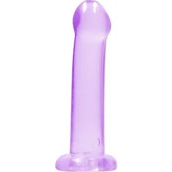 Dildo REALROCK Non-Realistic Dildo with Suction Cup - 7 / 17 cm, Purple