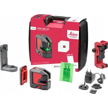 Měřící laser Křížový laser Leica Lino L2G 80 m