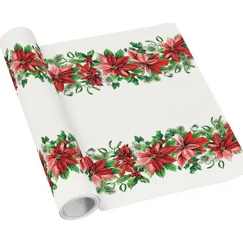 ubrus Běhoun stolní 40x500cm Vánoční hvězda